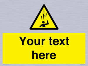 Custom Falling Ice sign